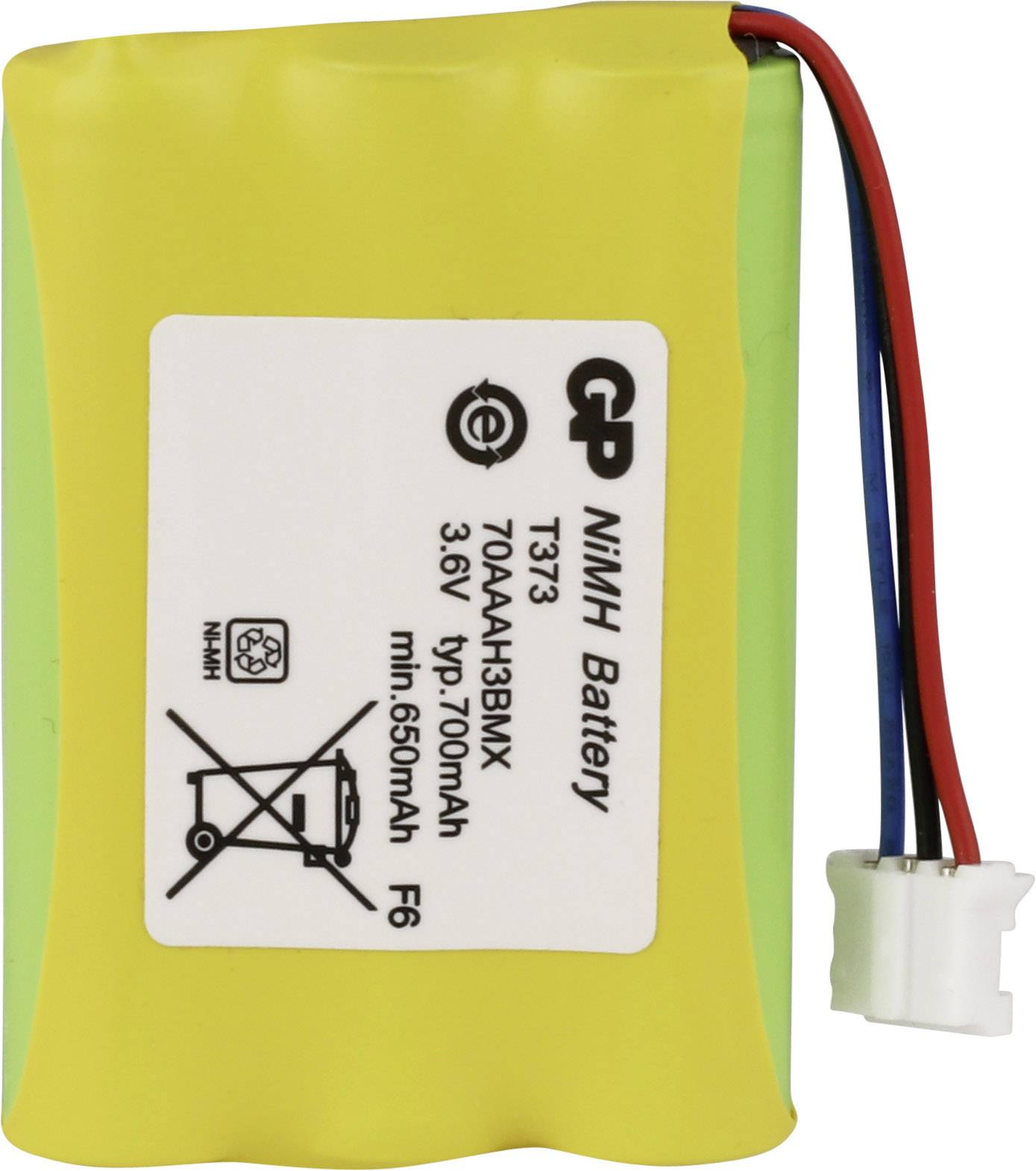 GP Batteries 220373C1 70AAAH3BMXZ T373 Schnurlostelefon Akku Passend für Marke: Bang & Olufsen NiMH 3.6V 700 mAh