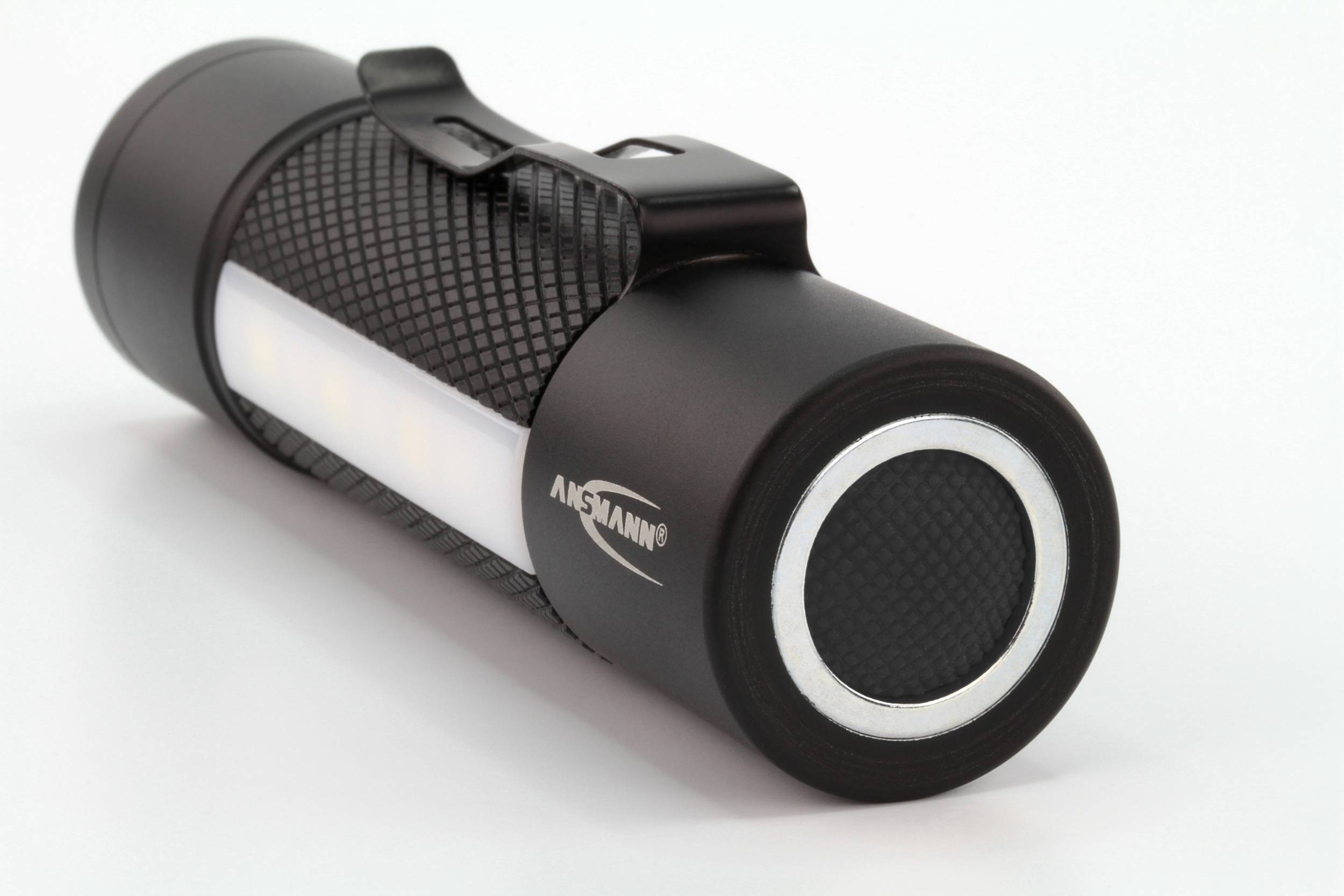 Ansmann Future Multi 3in1 LED Taschenlampe mit Gürtelclip batteriebetrieben 180lm 183g