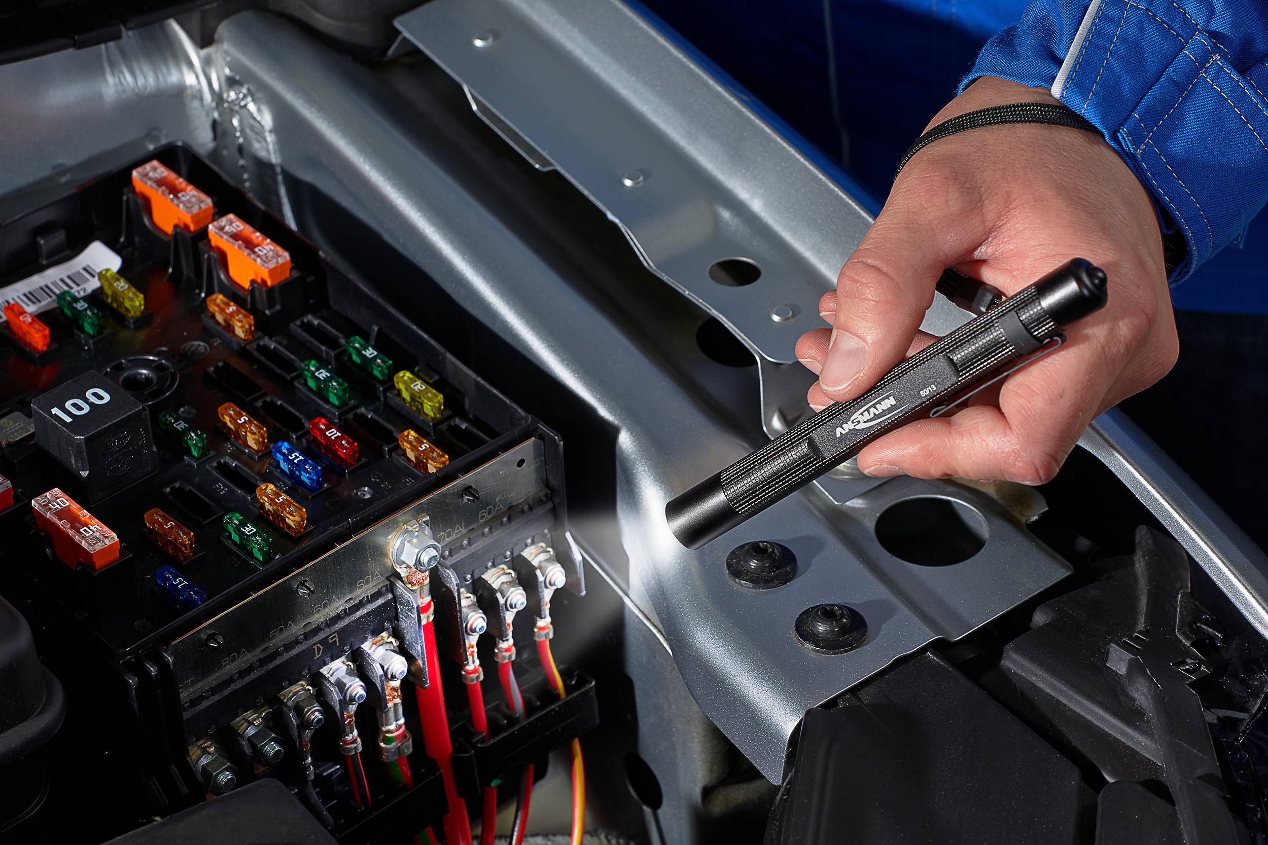 Ansmann 1600-0160 Future T120 Penlight batteriebetrieben LED 115mm Schwarz