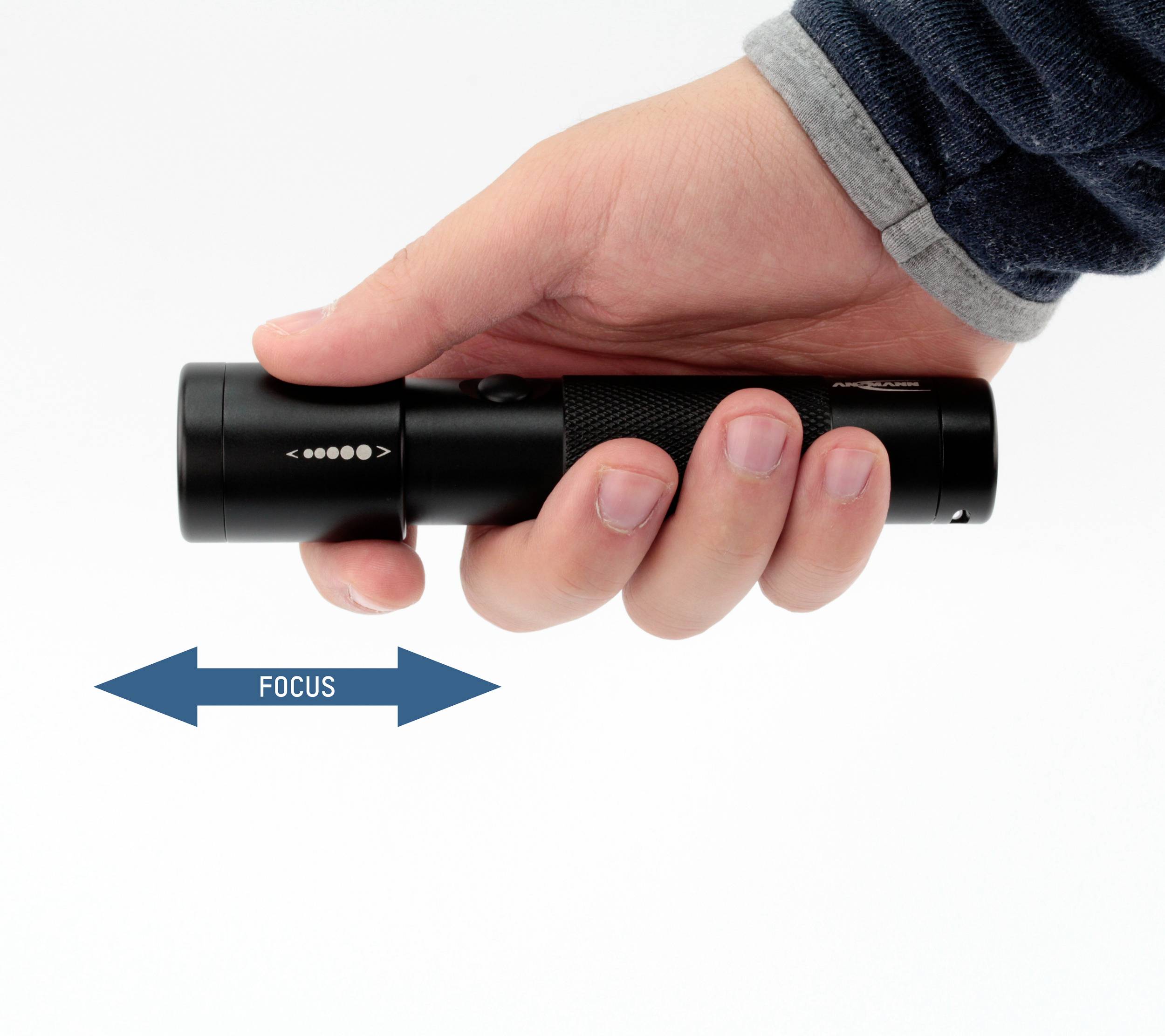 Ansmann Future T200F LED Taschenlampe mit Handschlaufe batteriebetrieben 200 lm 146 g