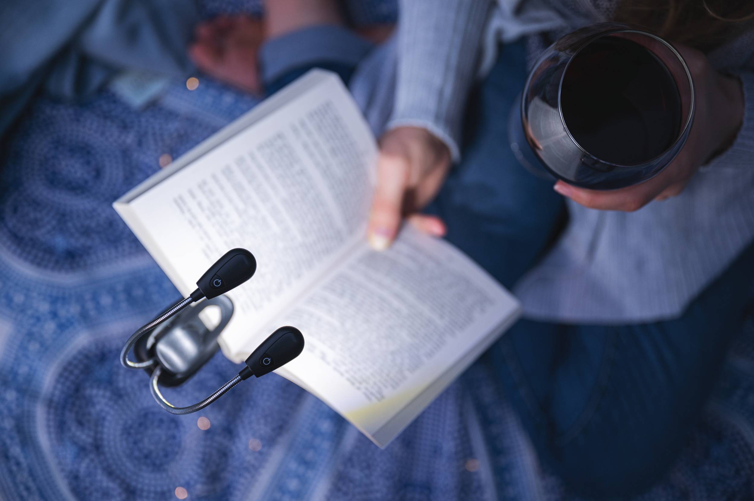 Ansmann Twinflex 1600-0119 Tischlampe LED 0.65W Schwarz, Silber