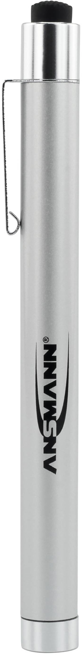 Ansmann 1600-0169 X15 Penlight batteriebetrieben LED 133.8 mm Silber