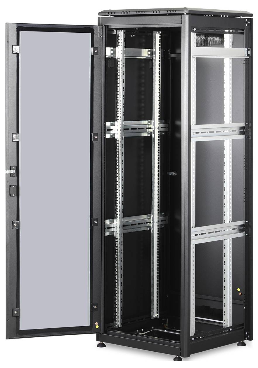 Digitus DN-19 36U-6/6-B-1 19 Zoll Netzwerkschrank (B x H x T) 600 x 1787 x 600 mm 36 HE Schwarz (RAL 9005)