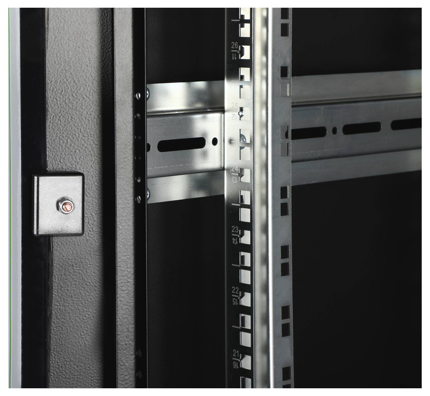 Digitus DN-19 36U-6/6-B-1 19 Zoll Netzwerkschrank (B x H x T) 600 x 1787 x 600mm 36 HE Schwarz (RAL 9005)