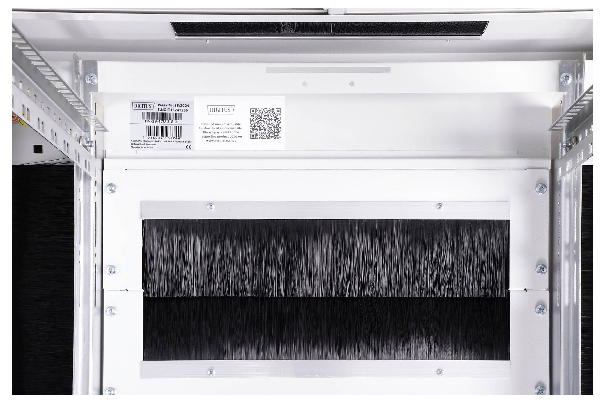 Digitus DN-19 47U-8/8-1 19 Zoll Netzwerkschrank (B x H x T) 800 x 2275 x 800mm 47 HE Lichtgrau (RAL 7035)