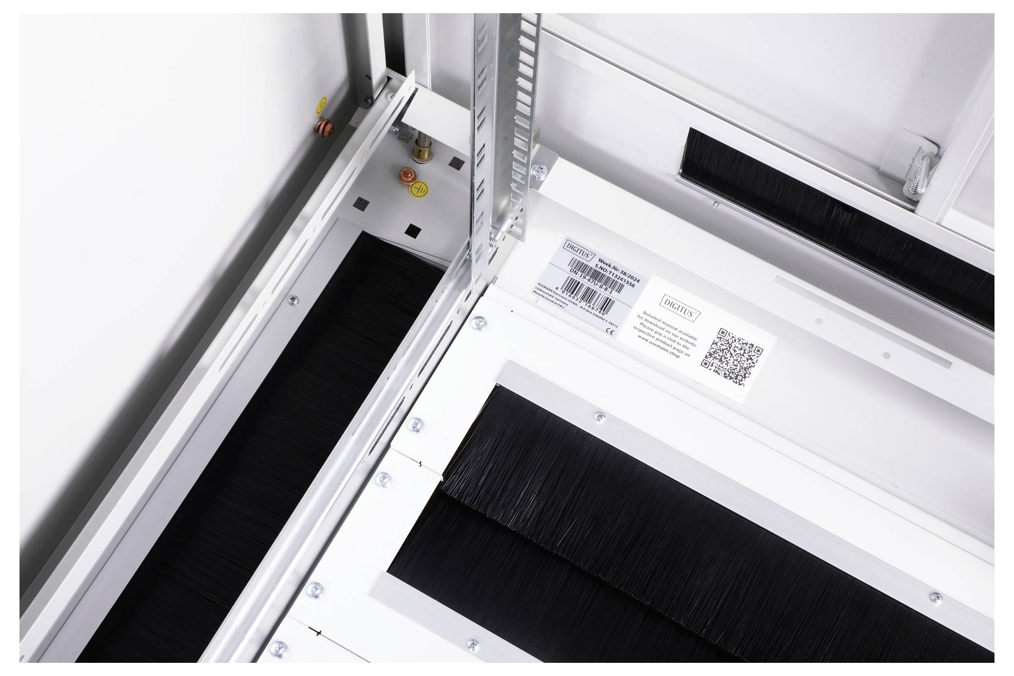 Digitus DN-19 47U-8/8-1 19 Zoll Netzwerkschrank (B x H x T) 800 x 2275 x 800mm 47 HE Lichtgrau (RAL 7035)