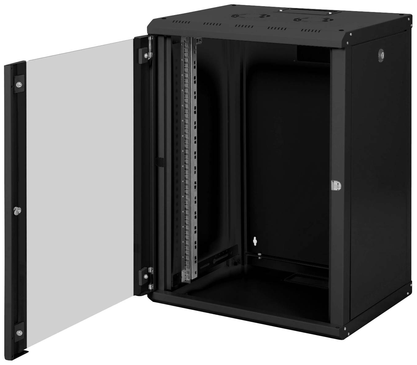 Digitus DN-19 16-U-SW 19 Zoll Wandgehäuse (B x H x T) 600 x 820 x 450mm 16 HE Schwarz (RAL 9005)