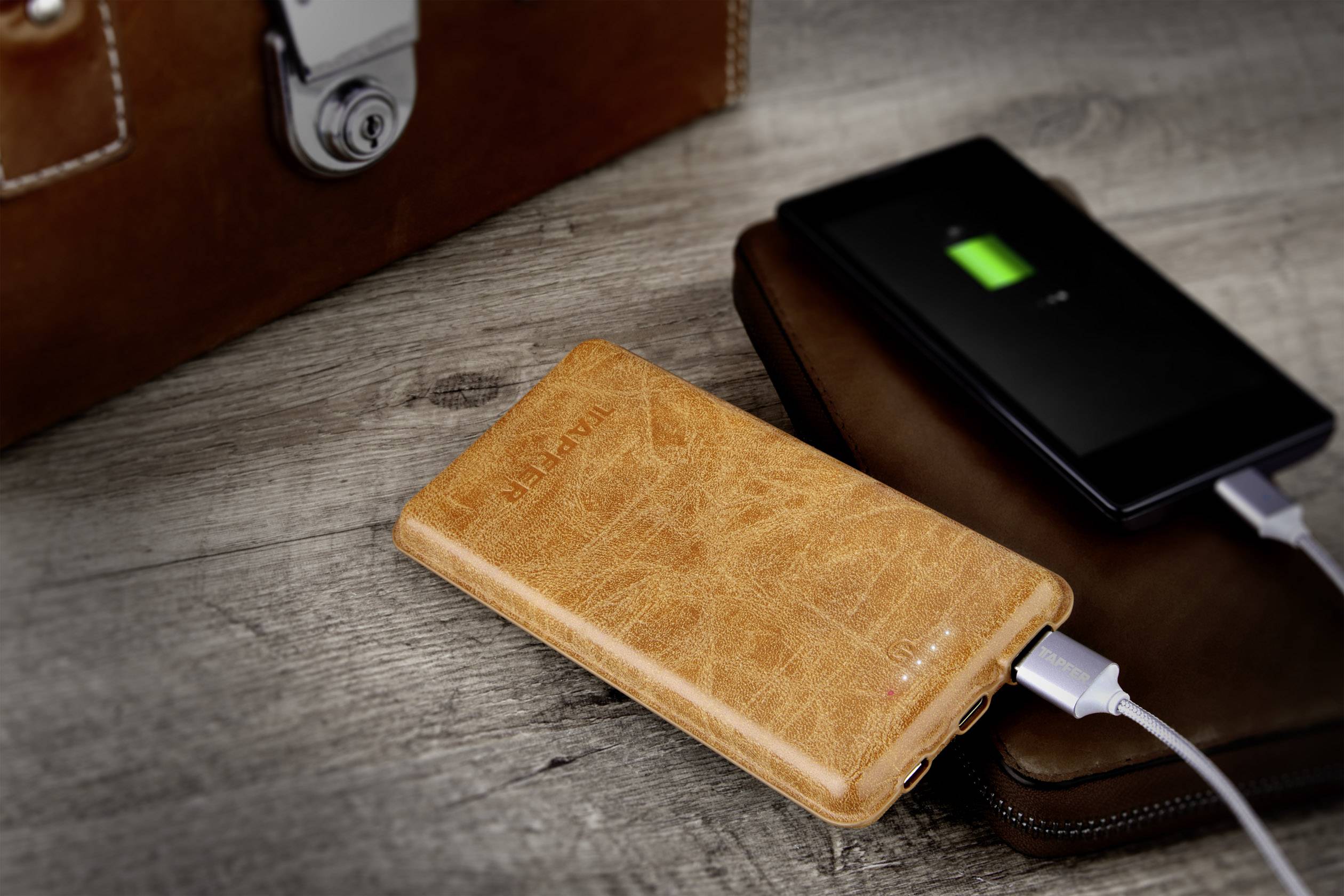 Tapfer Powerbank (Zusatzakku) LiPo 15000 mAh 1604594