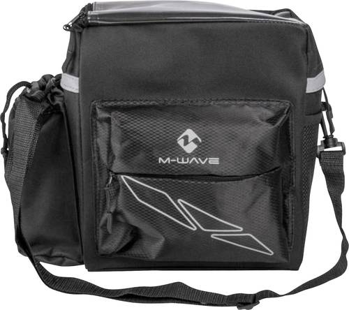 M-Wave Utrecht Travel Lenkertasche Schwarz, Grau