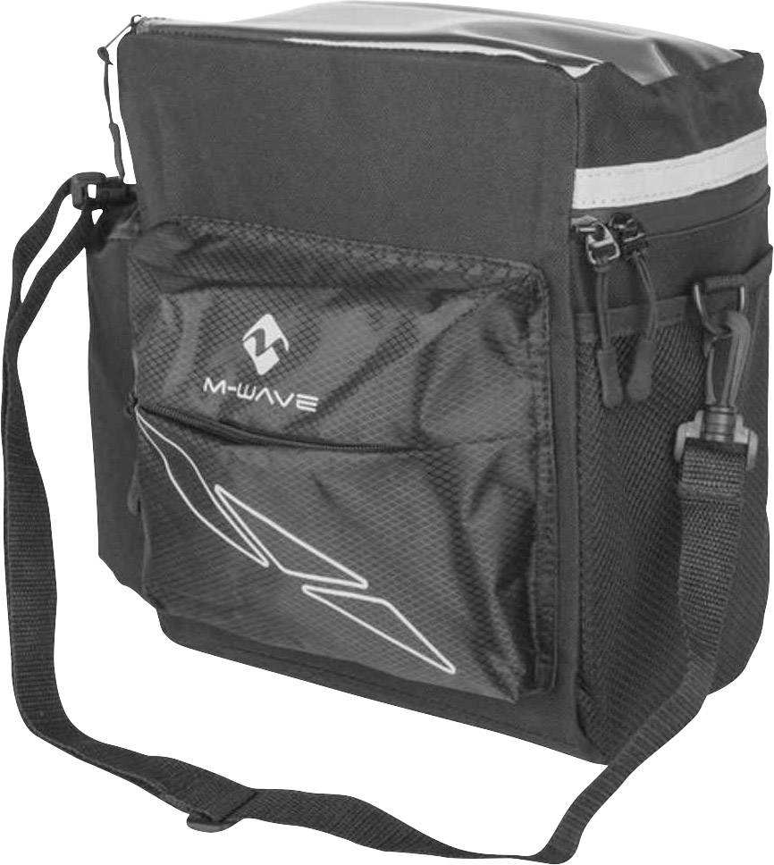 M-Wave Utrecht Travel Lenkertasche Schwarz, Grau