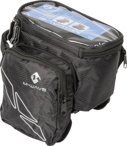 M-Wave Rotterdam Top XL Lenkertasche Schwarz, Grau