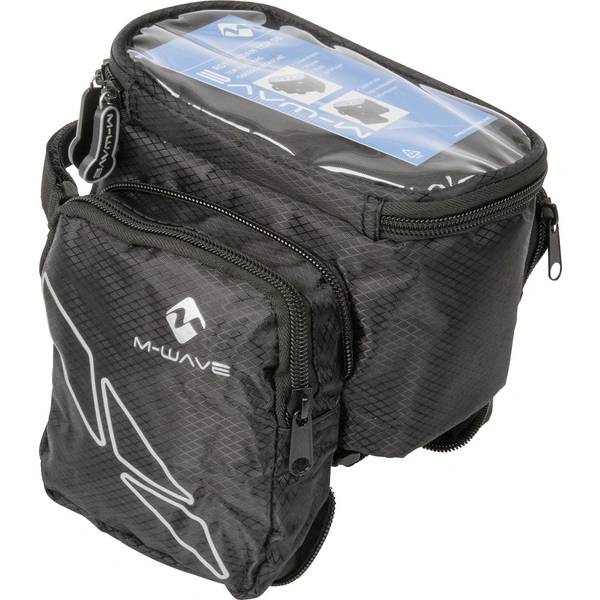 M-Wave Rotterdam Top XL Lenkertasche Schwarz, Grau M-Wave Rotterdam Top XL Lenkertasche Schwarz, Grau