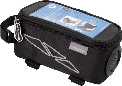 M-Wave Rotterdam Top Sound Lenkertasche Schwarz, Grau