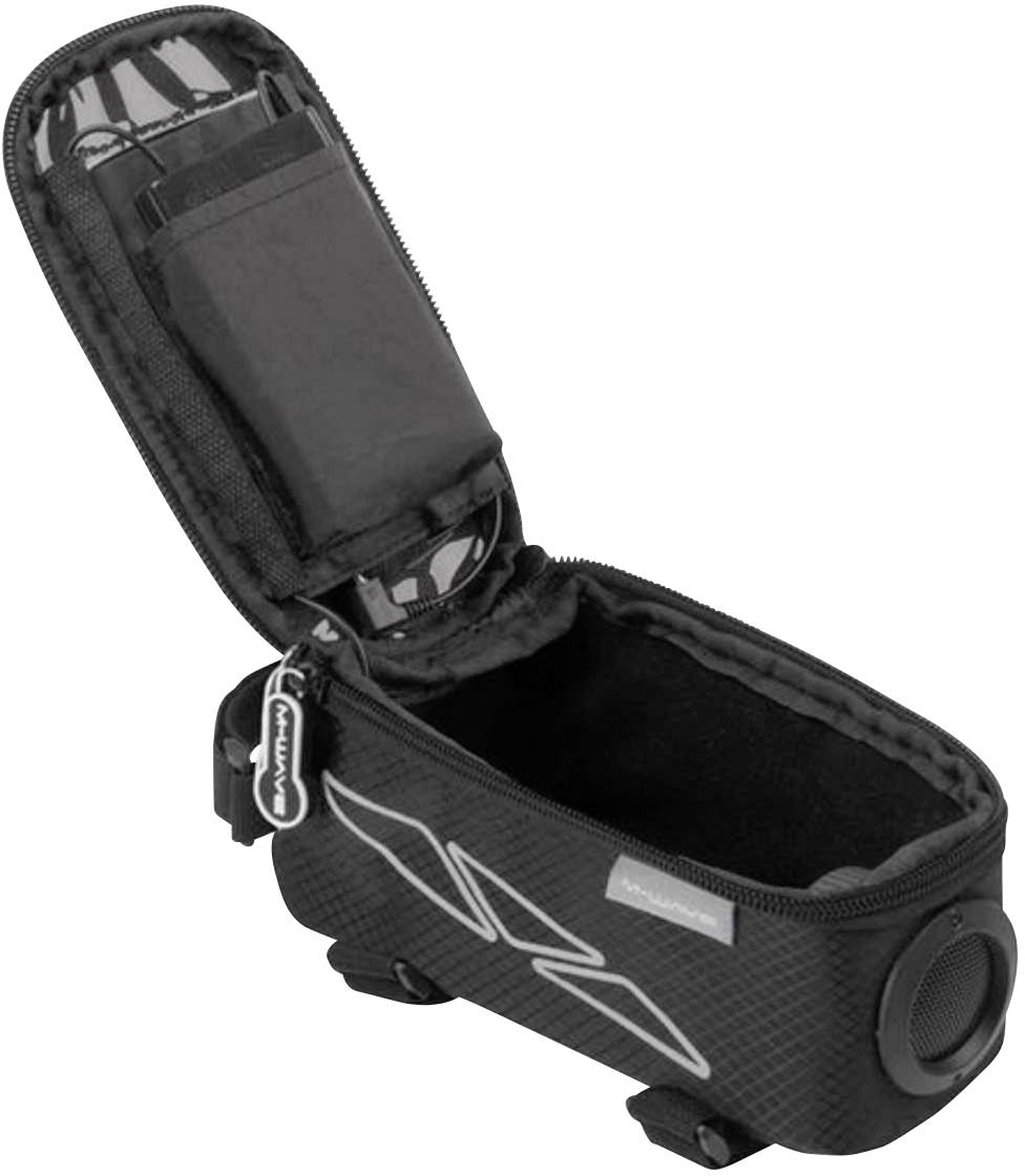 M-Wave Rotterdam Top Sound Lenkertasche Schwarz, Grau