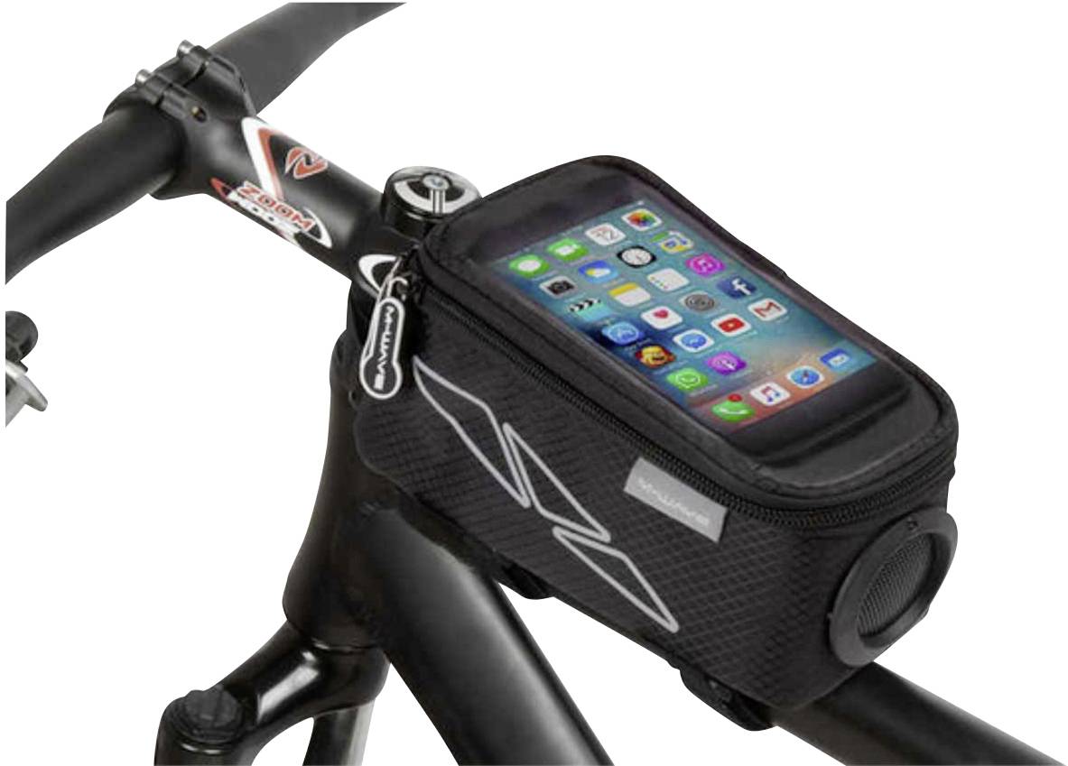 M-Wave Rotterdam Top Sound Lenkertasche Schwarz, Grau