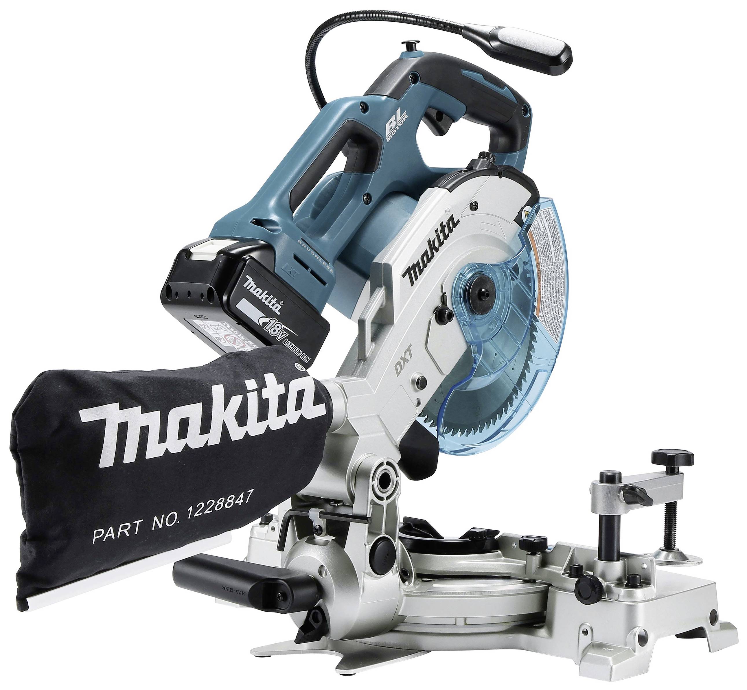 Makita Akku-Kapp- und Gehrungssäge ohne Akku, ohne Ladegerät 165 mm 20 mm