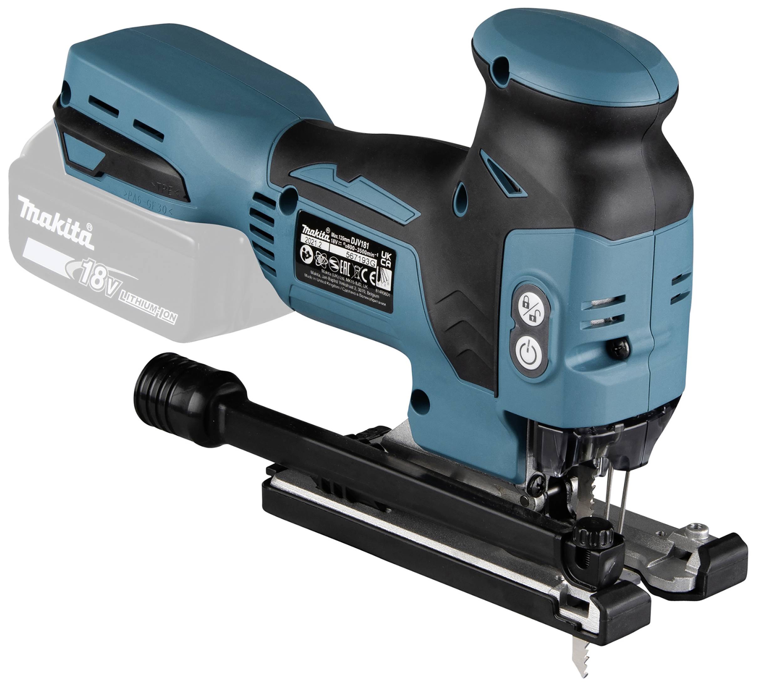 Makita DJV181Z Akku-Stichsäge ohne Akku, ohne Ladegerät 18V