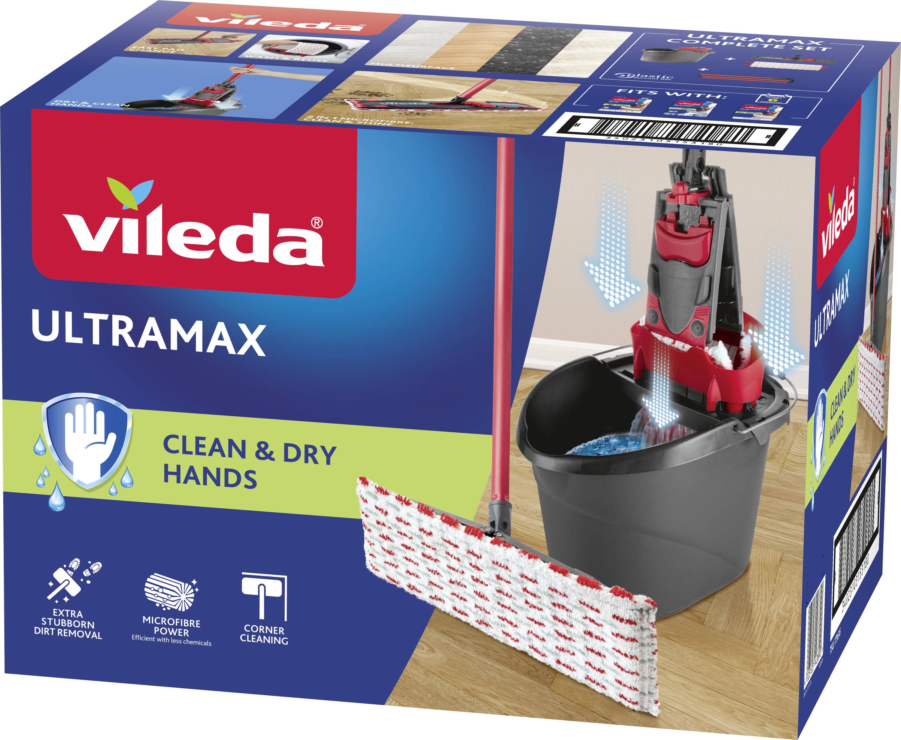 Vileda 155740 Ultramax Bodenwischer Komplettset 1 St.