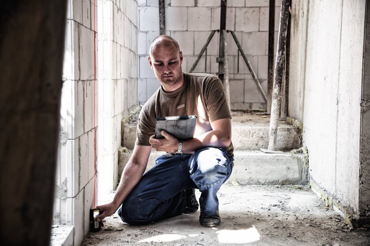 Stabila LD 250 BT Laser-Entfernungsmesser Bluetooth 50m