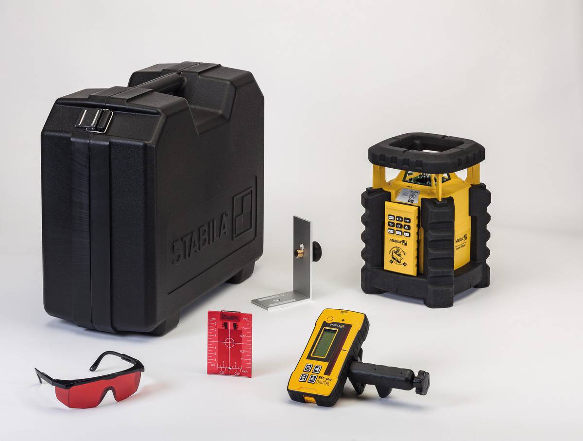 Stabila LAR 350, 7-pcs Rotationslaser Reichweite (max.): 800 m