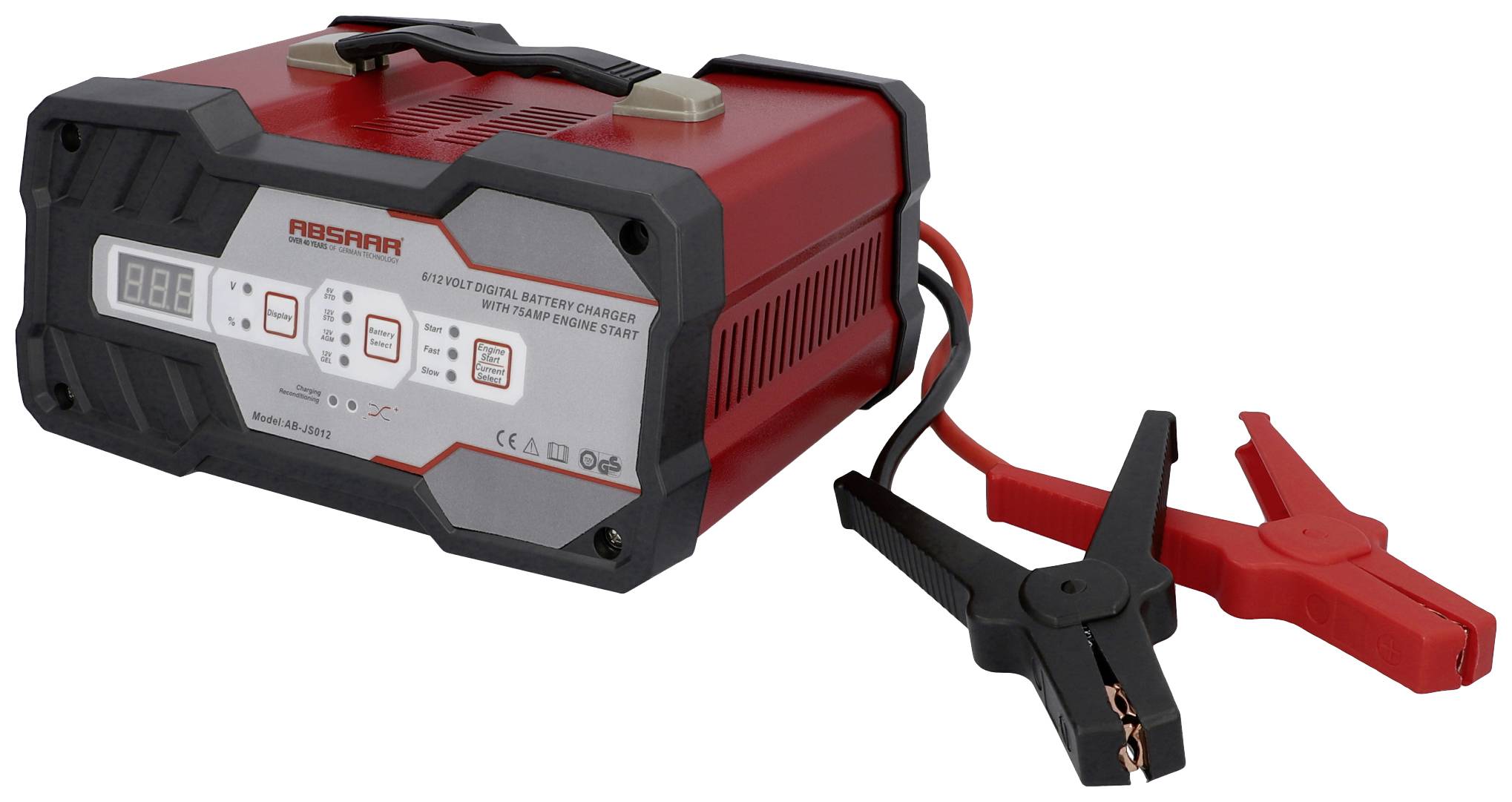 Absaar 158006 Automatikladegerät 12 V, 6 V 12 A