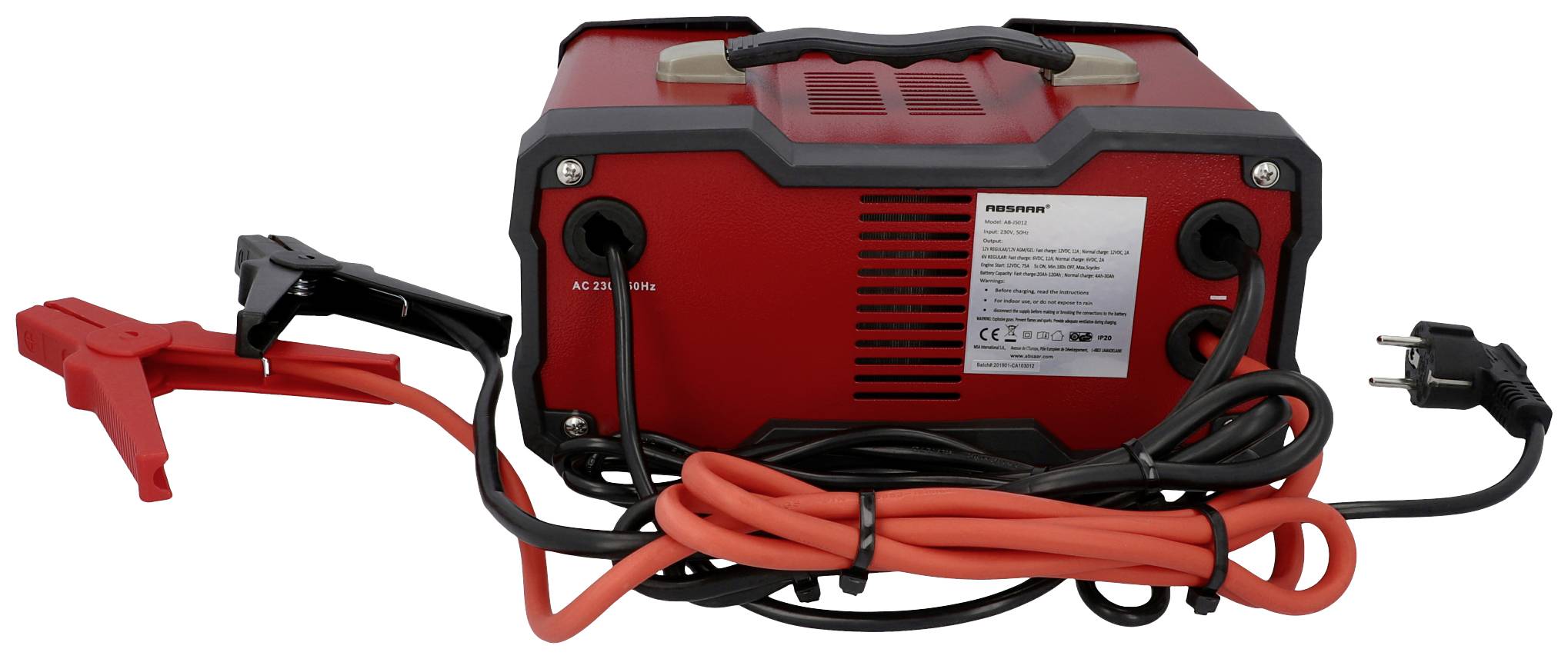 Absaar 158006 Automatikladegerät 12 V, 6 V 12 A