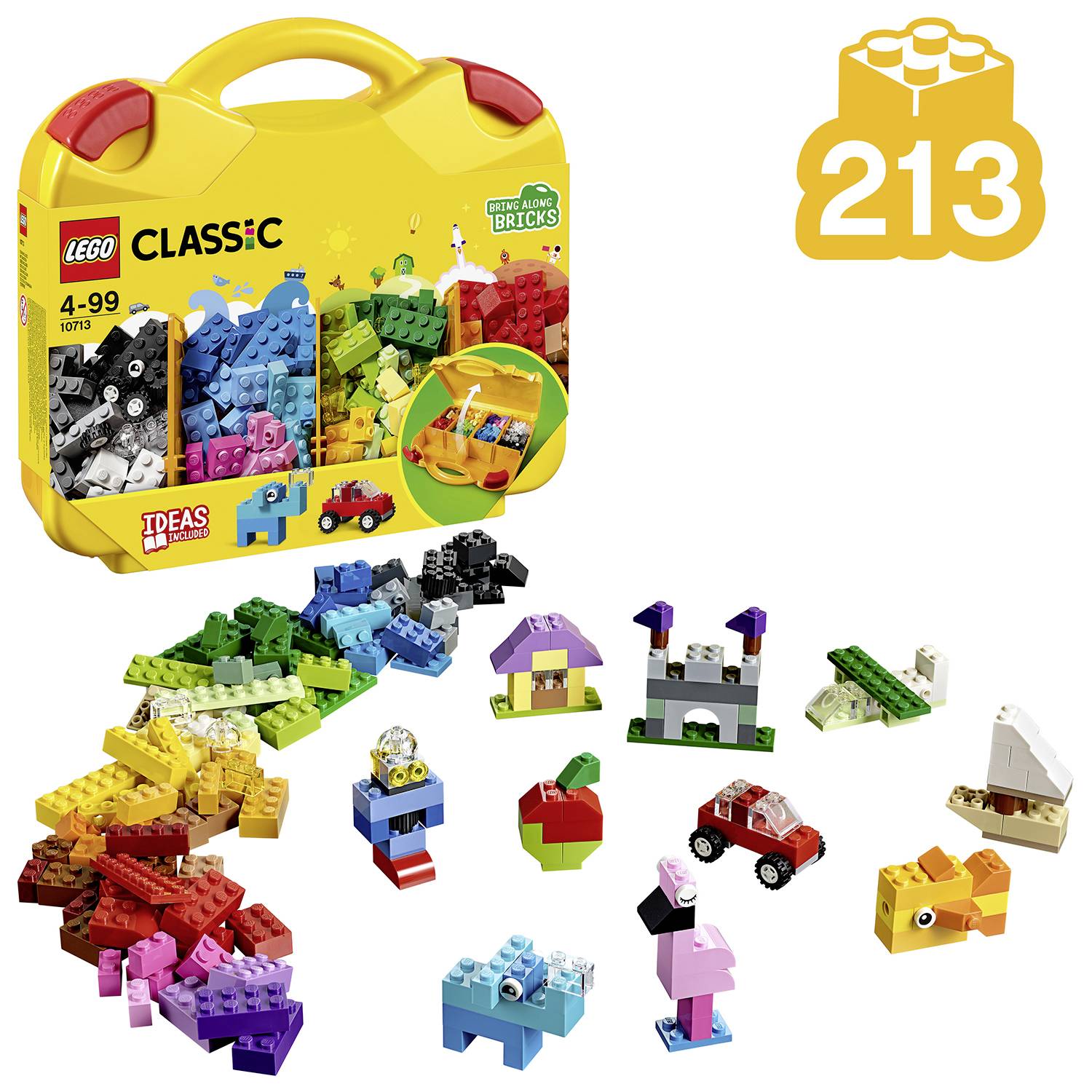 10713 LEGO® CLASSIC Bausteine Starterkoffer - Farben sortieren