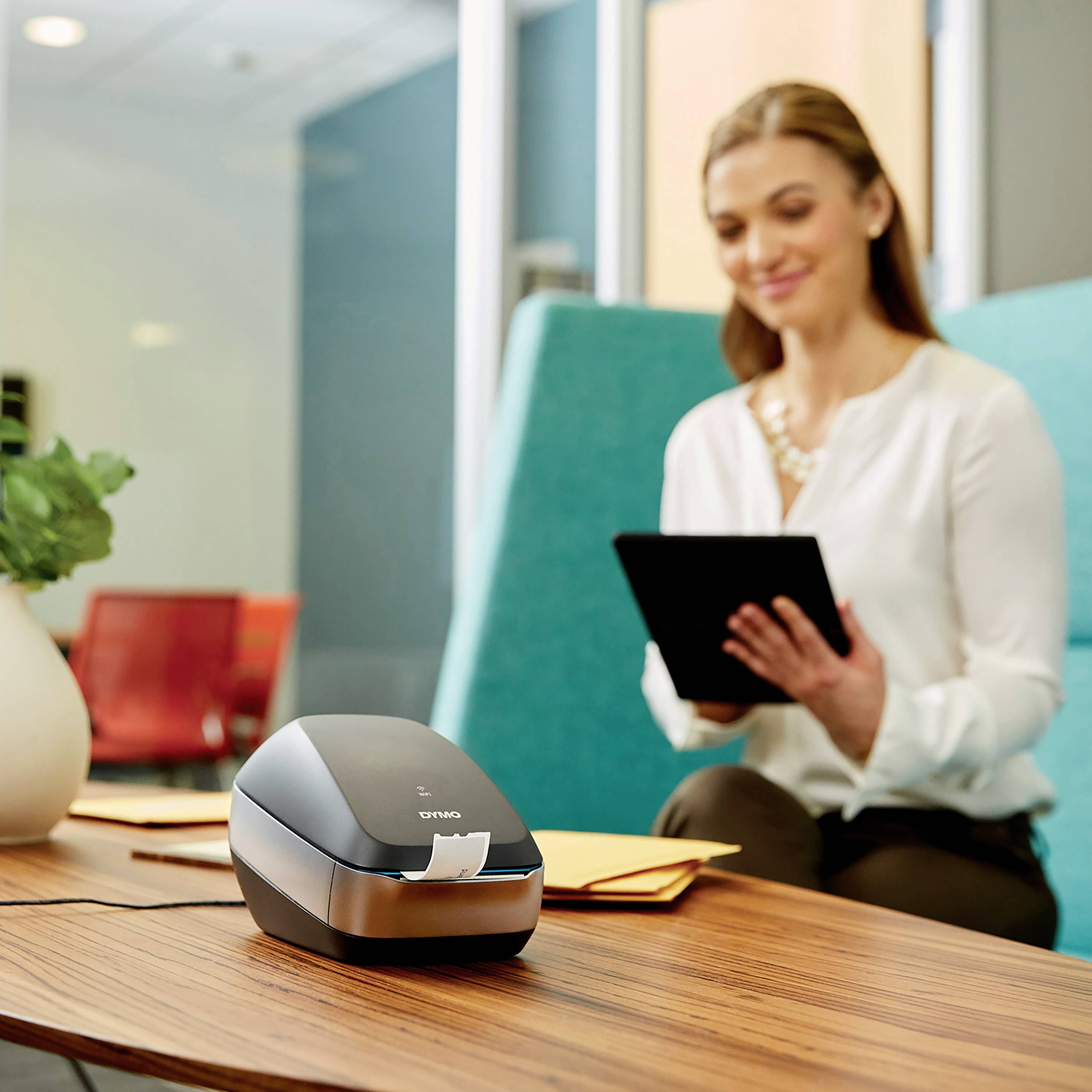 DYMO LabelWriter Wireless Etikettendrucker Thermodirekt 600 x 300 dpi Etikettenbreite (max.): 62 mm USB, WLAN