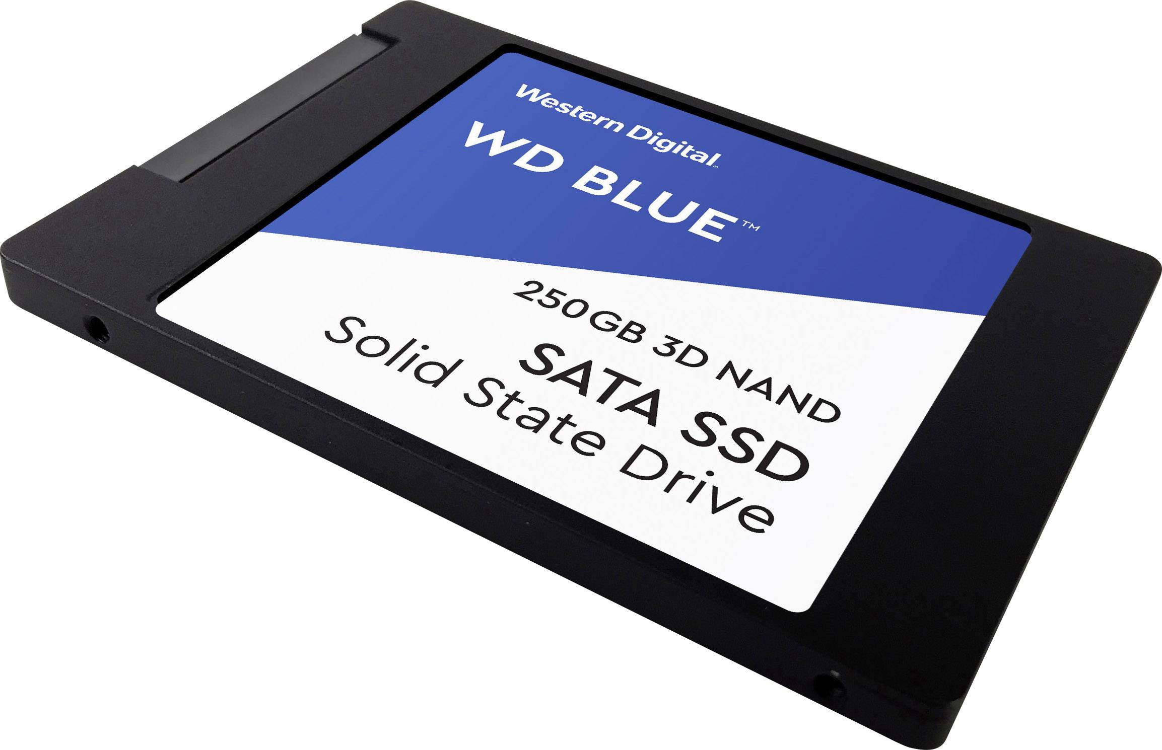 WD Blue™ 250GB Interne SATA SSD 6.35cm (2.5 Zoll) SATA 6 Gb/s Bulk WDS250G2B0A