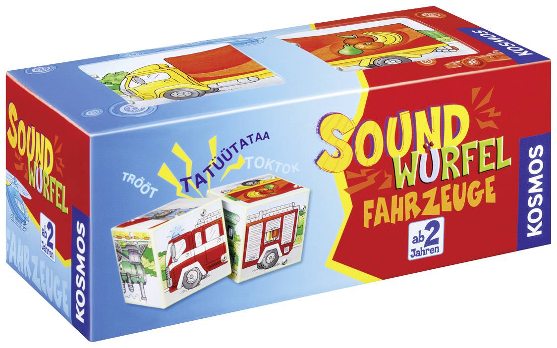 Kosmos Kosmos Soundwürfel Fahrzeuge 697372