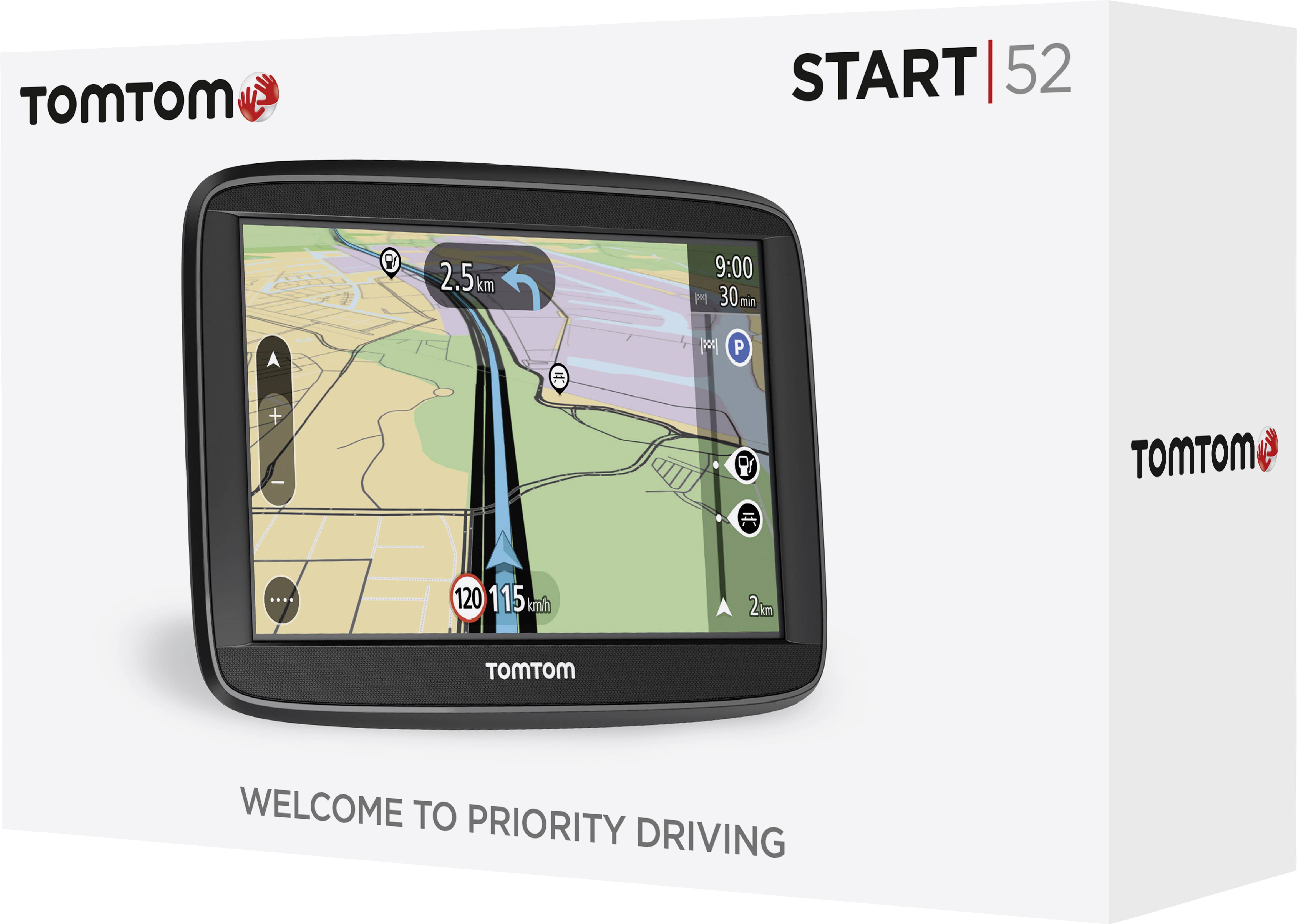 TomTom START 52 CE Navi 13cm 5 Zoll Zentraleuropa
