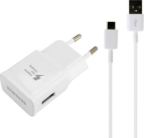 Samsung EPTA200EWEC USB Ladegerät 15 W 1x USB-C® Adaptive Fast Charge Weiß Schnellladegerät