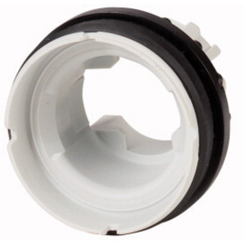 Eaton M22-L-X Lampenfassung flach, rund (Ø) 29.7mm Schwarz, Weiß
