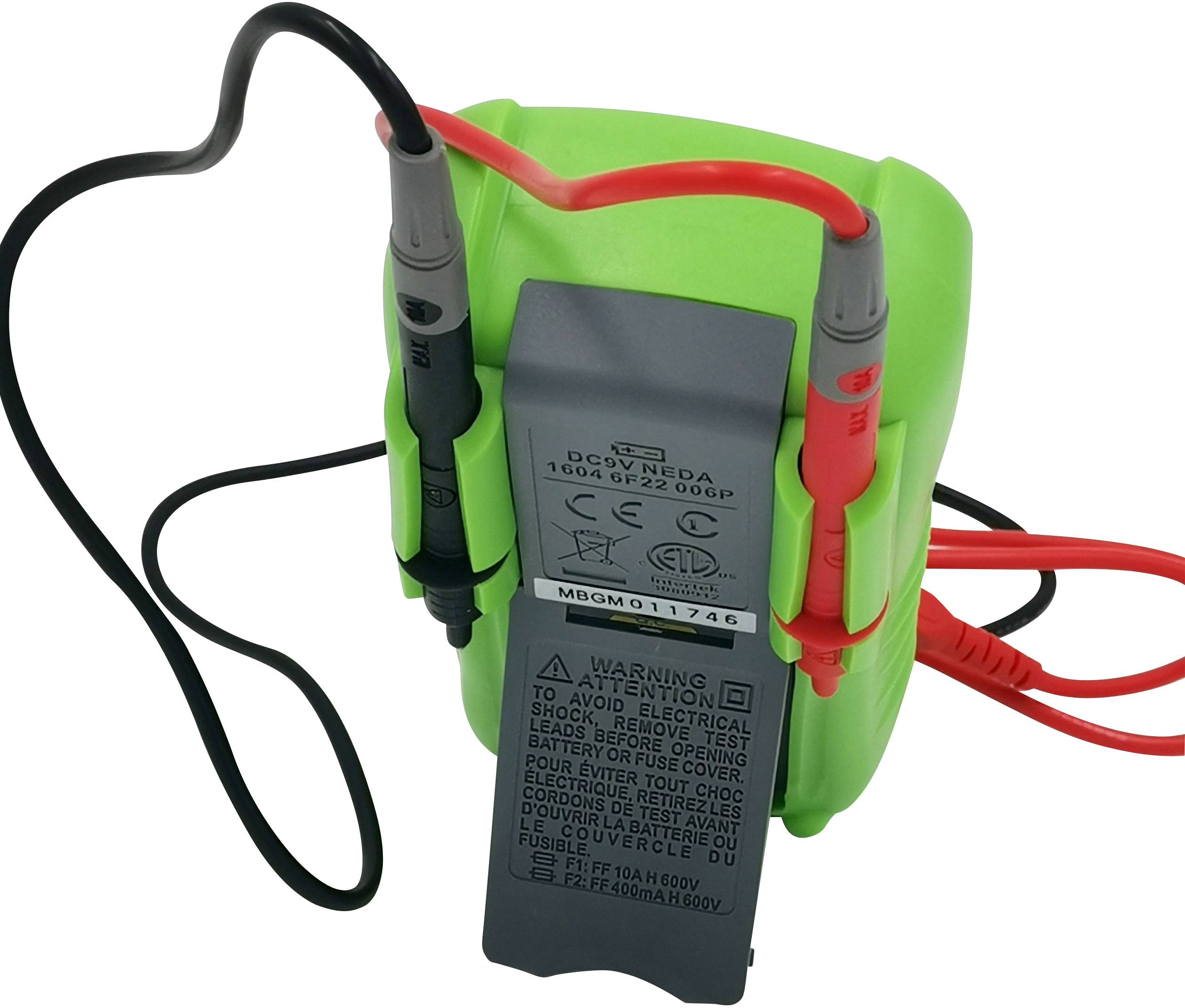 Burg Wächter PS7455 Hand-Multimeter digital CAT III 600V Anzeige (Counts): 2000