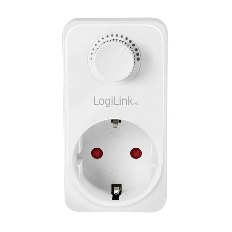 LogiLink PA0151 Dimm-Adapter Geeignet für Leuchtmittel: Halogenlampe, Glühlampe Weiß