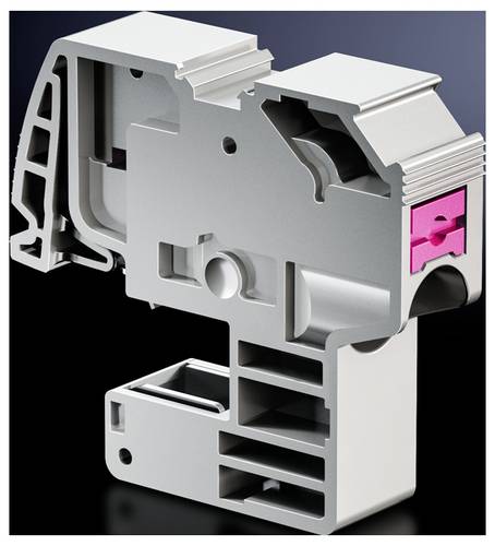 Rittal 3456505 Einspeiseklemme Push-In-Klemme Grau