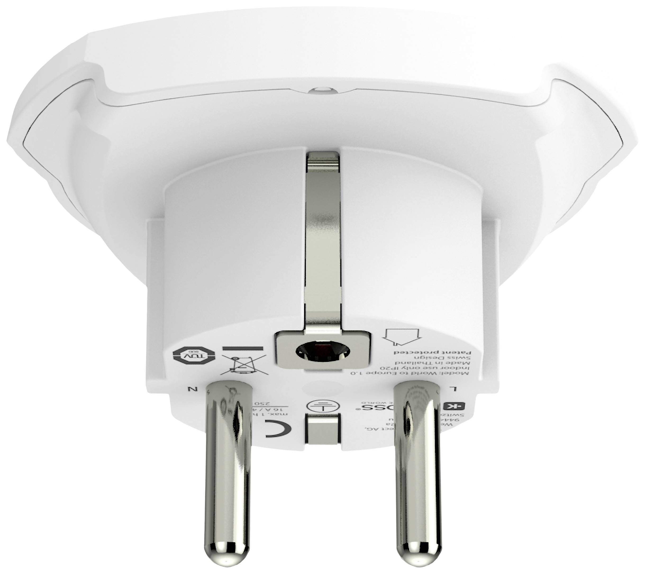 Skross 1.500211-1 Reiseadapter CA W to EU (BULK)