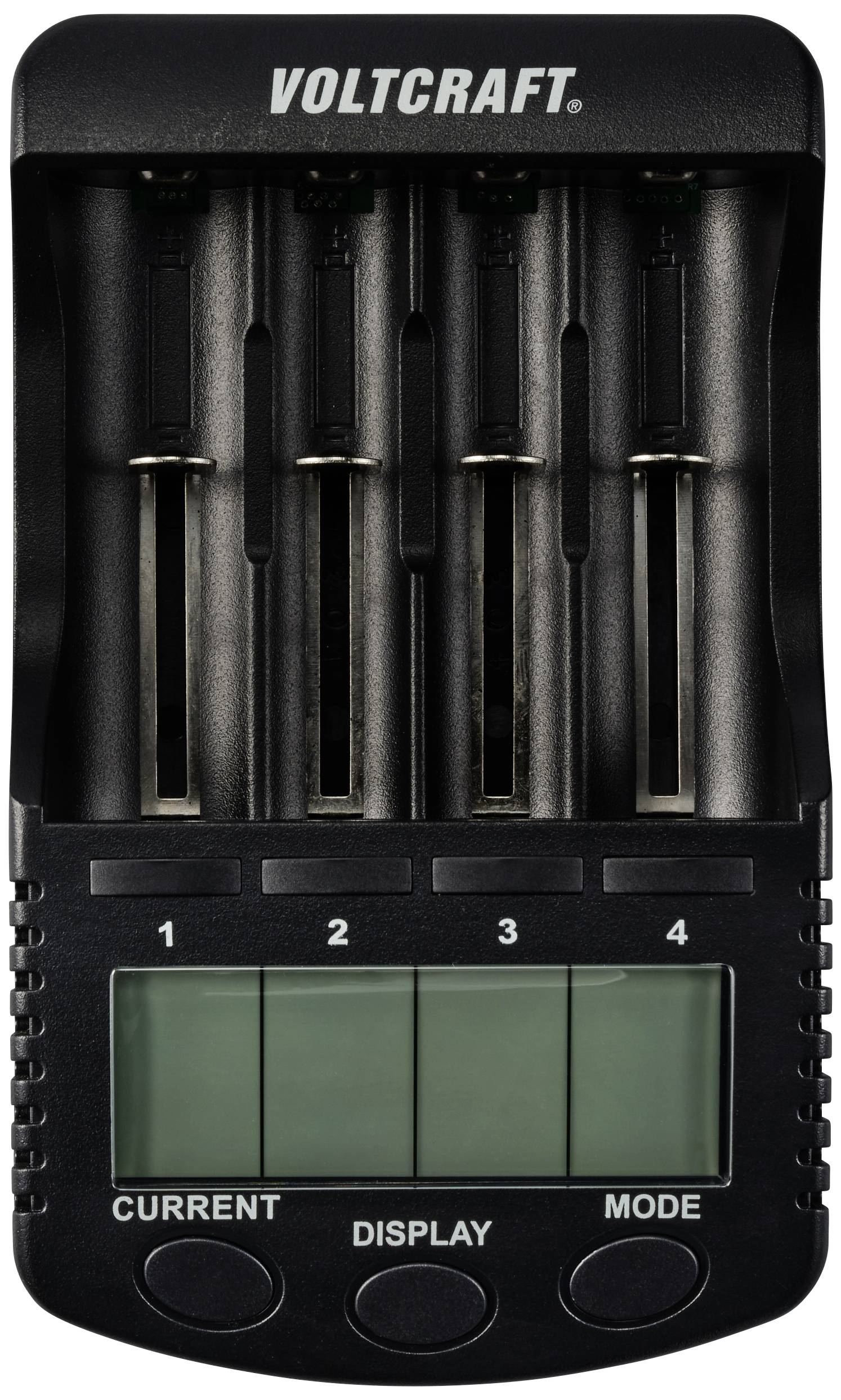 VOLTCRAFT CC-2 Rundzellen-Ladegerät NiMH, NiCd, LiIon Mignon (AA), Micro (AAA), Baby (C), Sub-C, 26650, 26500, 18650, 17670