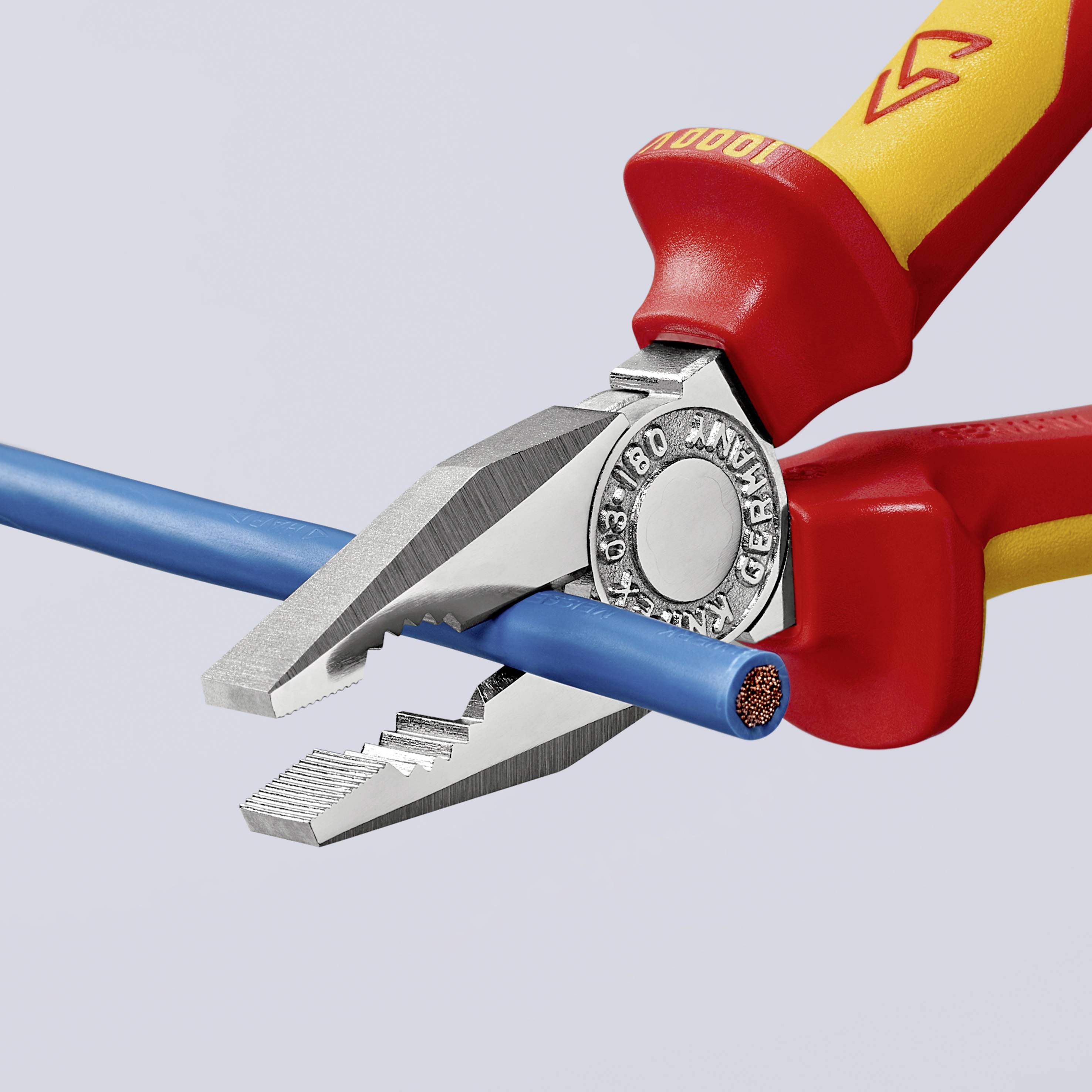 Knipex 03 06 180 T VDE Kombizange 180 mm DIN EN 60900, DIN ISO 5746