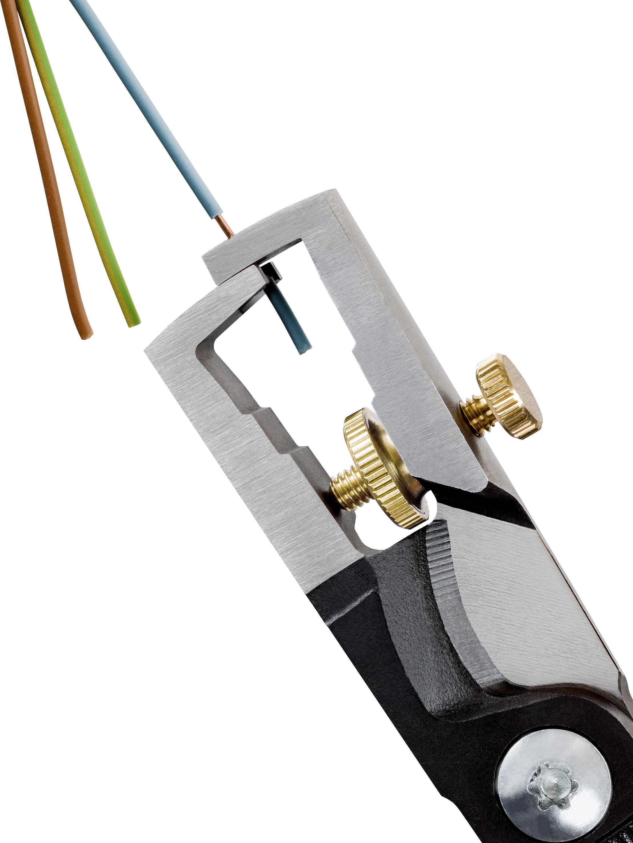 Knipex StriX 13 62 180 Kabelschere Geeignet für (Abisoliertechnik) Alu- und Kupferkabel, ein- und mehrdrähtig 15 mm 7 50 mm²