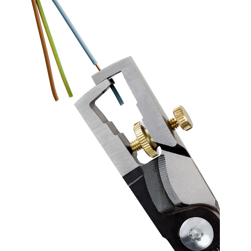 Knipex StriX Q28596 0 Kabelschere Geeignet für (Abisoliertechnik) Alu- und Kupferkabel, ein- und m