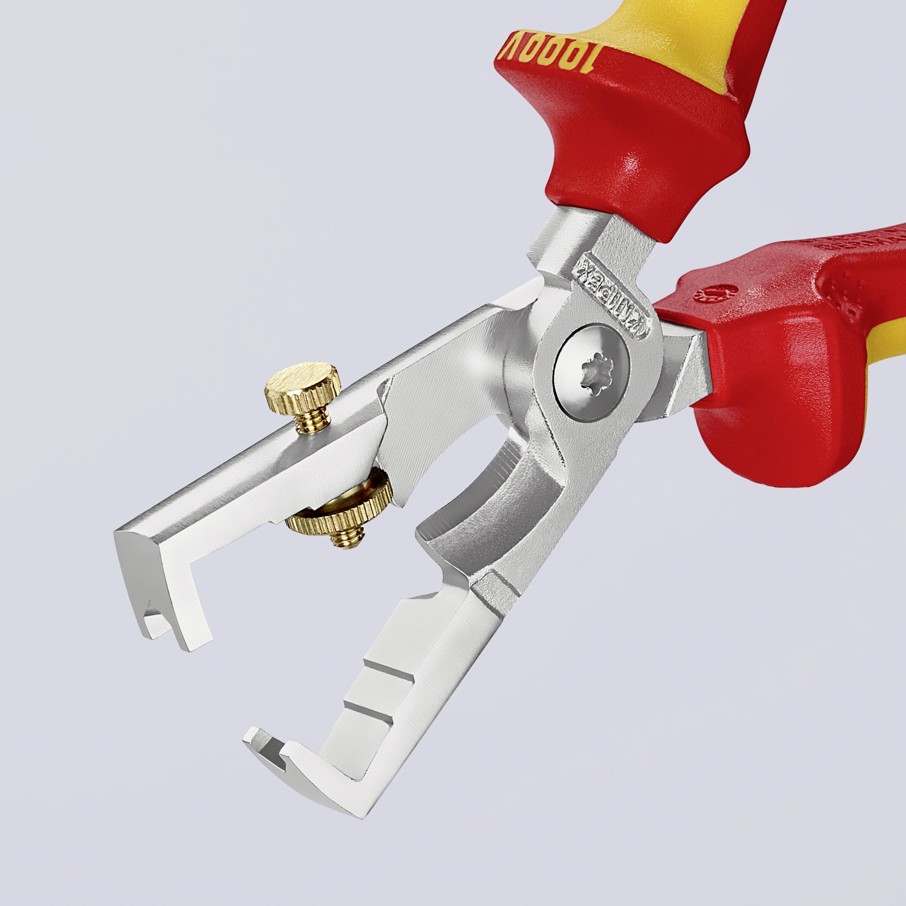 Knipex StriX Q28896 0 Kabelschere Geeignet für (Abisoliertechnik) Alu- und Kupferkabel, ein- und mehrdrähtig 15mm 5 50mm² 7