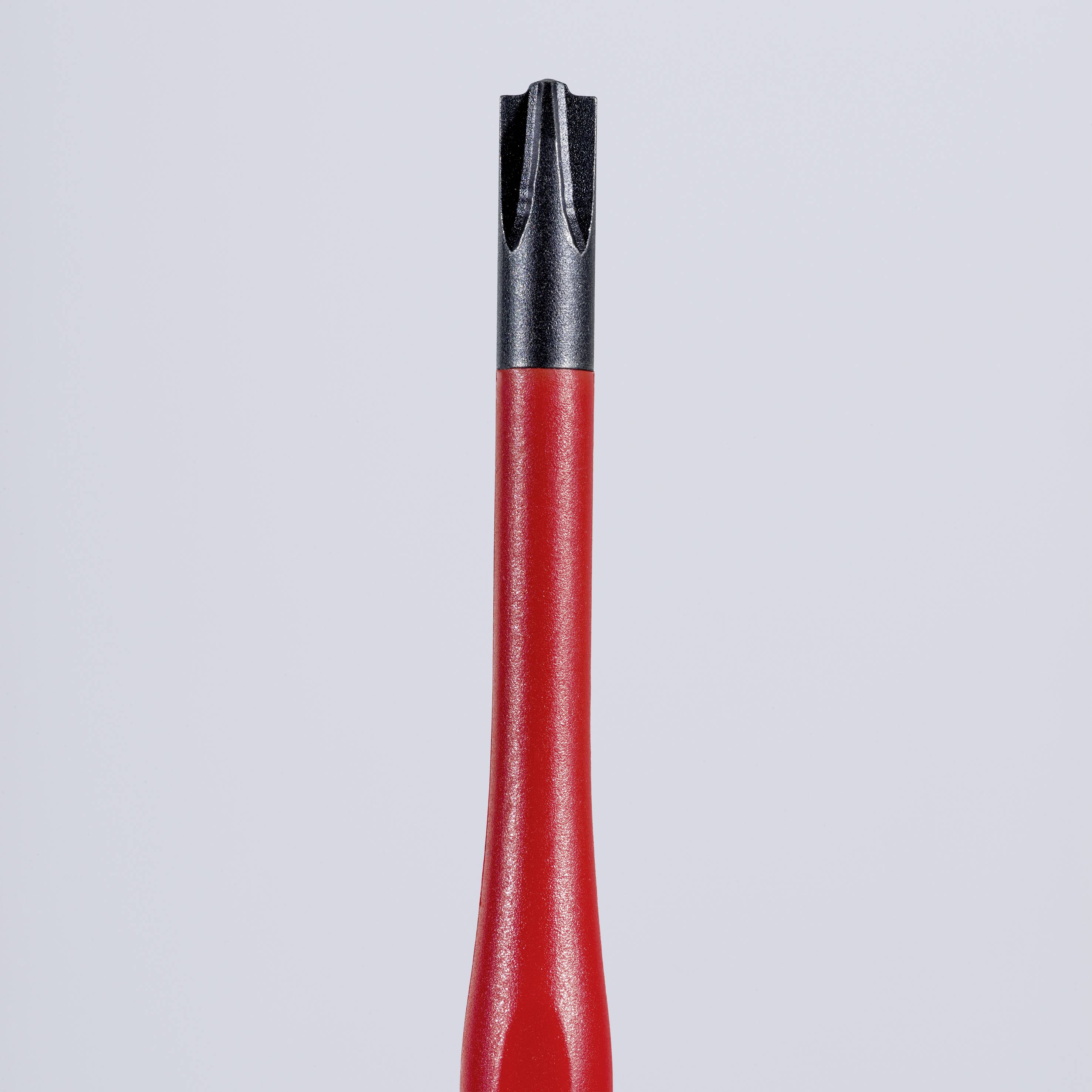 Knipex VDE Plus/minus-Schraubendreher Größe (Schraubendreher) PH 1 Klingenlänge: 80 mm