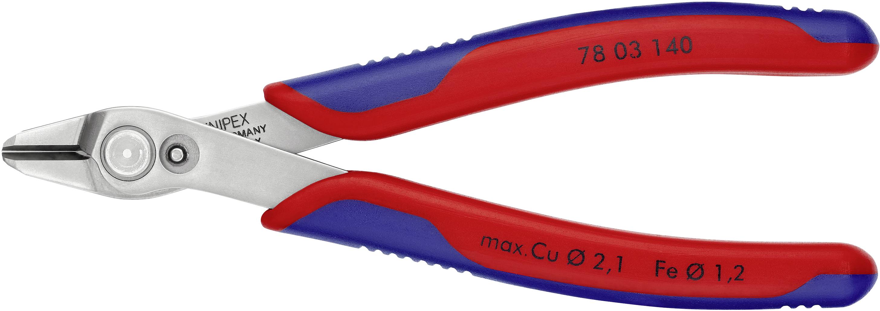 Knipex Super-Knips 78 03 140 Elektronik- u. Feinmechanik Printzange 144mm