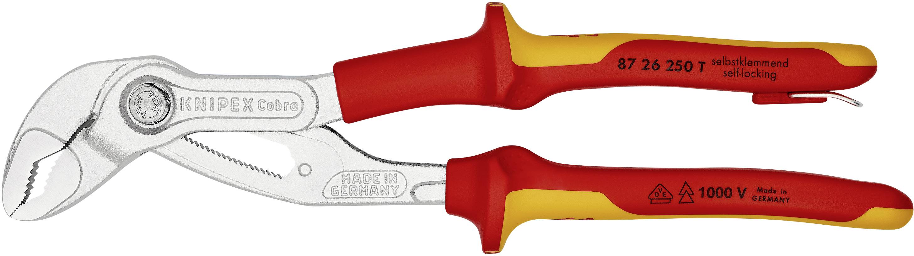 Knipex Cobra 87 26 250 T Wasserpumpenzange Schlüsselweite (metrisch) 46 mm 250 mm