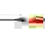 Knipex VDE Plus/minus-Schraubendreher Größe (Schraubendreher) PZ 1 Klingenlänge: 80mm