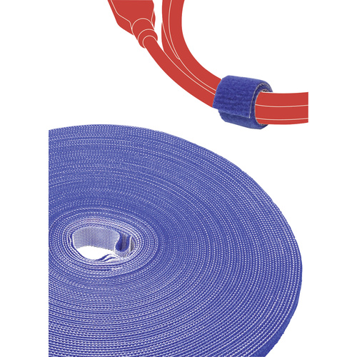 Label the Cable Klettband PRO 1250 Blau
