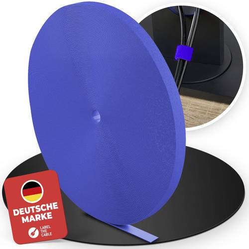 Label-the-cable PRO 1250 hook/loop fastener Velour Blue 1 pc(s) -