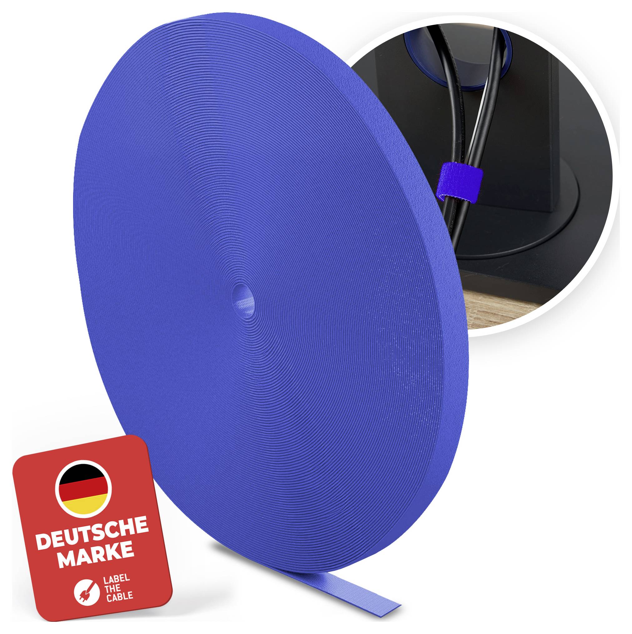 Label the Cable LTC ROLL STRAP PRO 1250 25m Blau