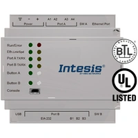 Intesis INBACMBM2500000 Modbus/BACnet Gateway 250 Datenpunkte RS-485, Ethernet 24 V/DC 1 St. Intesis INBACMBM2500000 Modbus/BACnet Gateway 250 Datenpunkte RS-485, Ethernet 24 V/DC 1 St.